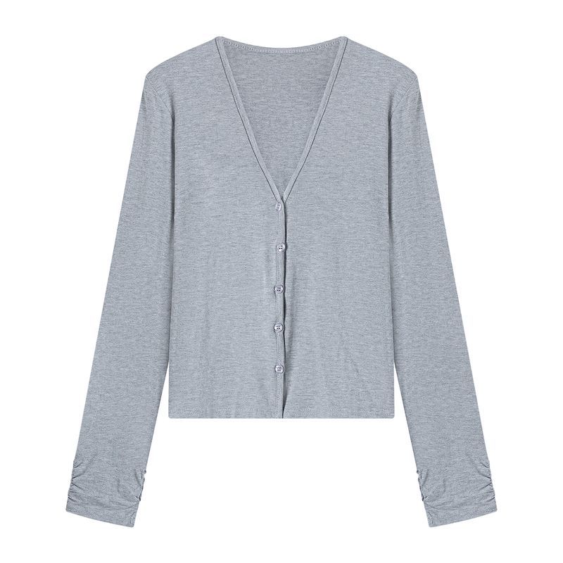 Pure Desire Style Suit Pink Thin Cardigan Short Outwear Women's Clothing Autumn Inner Wear Lace-up Tube Top Vest Two-Piece Set