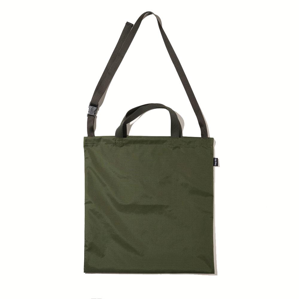 Highhiking Useful Two-Way Ripstop Tote Bag (Olive)