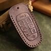 Korean Car Key Case Is Suitable For Modern Genuine Leather Handmade Car Key Case Cowhide