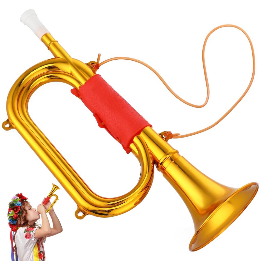 BCOATH Plast Musikalisk Övnings- och Framträdanderekvisita Barn Trumpet, Instrument,