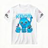 Summer Women's T-Shirt with KPop Demon Hunters Cute Cat Print Trendy Streetwear for Casual Daily & Festival Versatile Looks Y2k