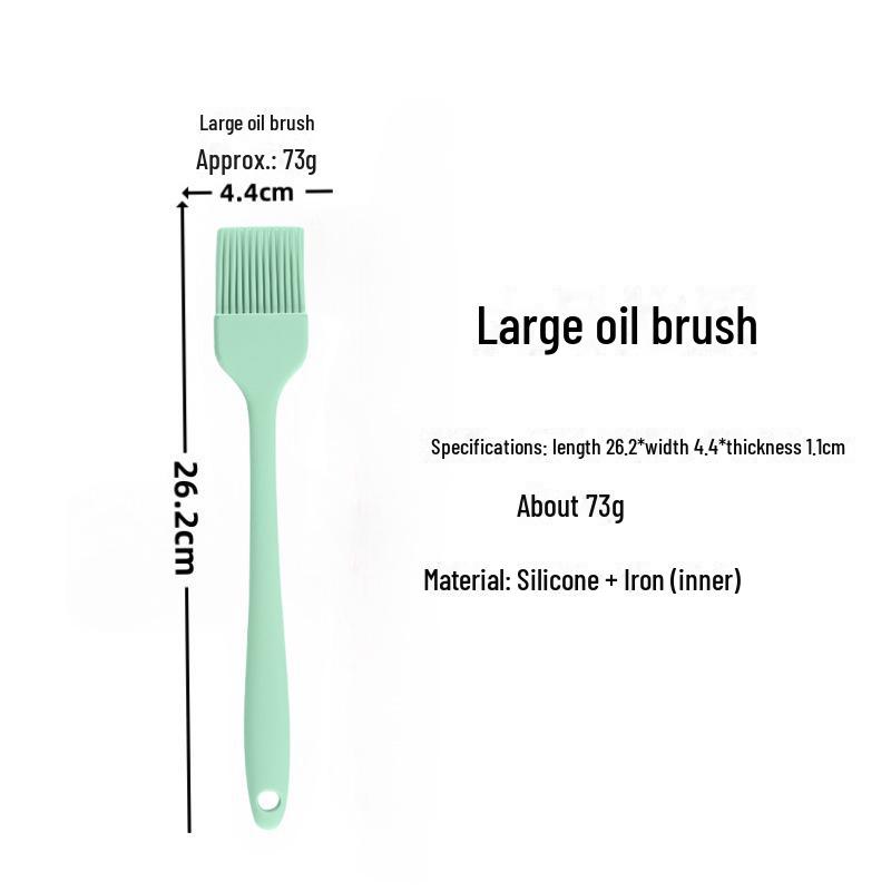 Silicone BBQ & Baking Oil Brush Set