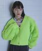 miette Loop Knit Cardigan REXX1075 Free Size Green Women's
