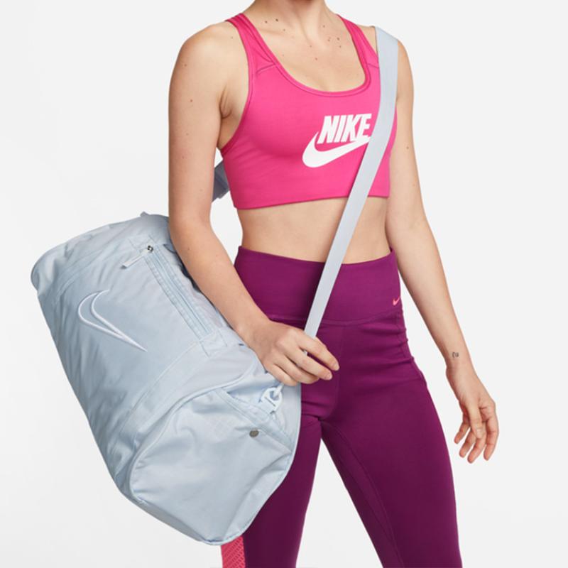 Nike Stoff Reisetasche Sporttasche Groß Unisex Fußball Grau/Weiß Lässig DR6243-085