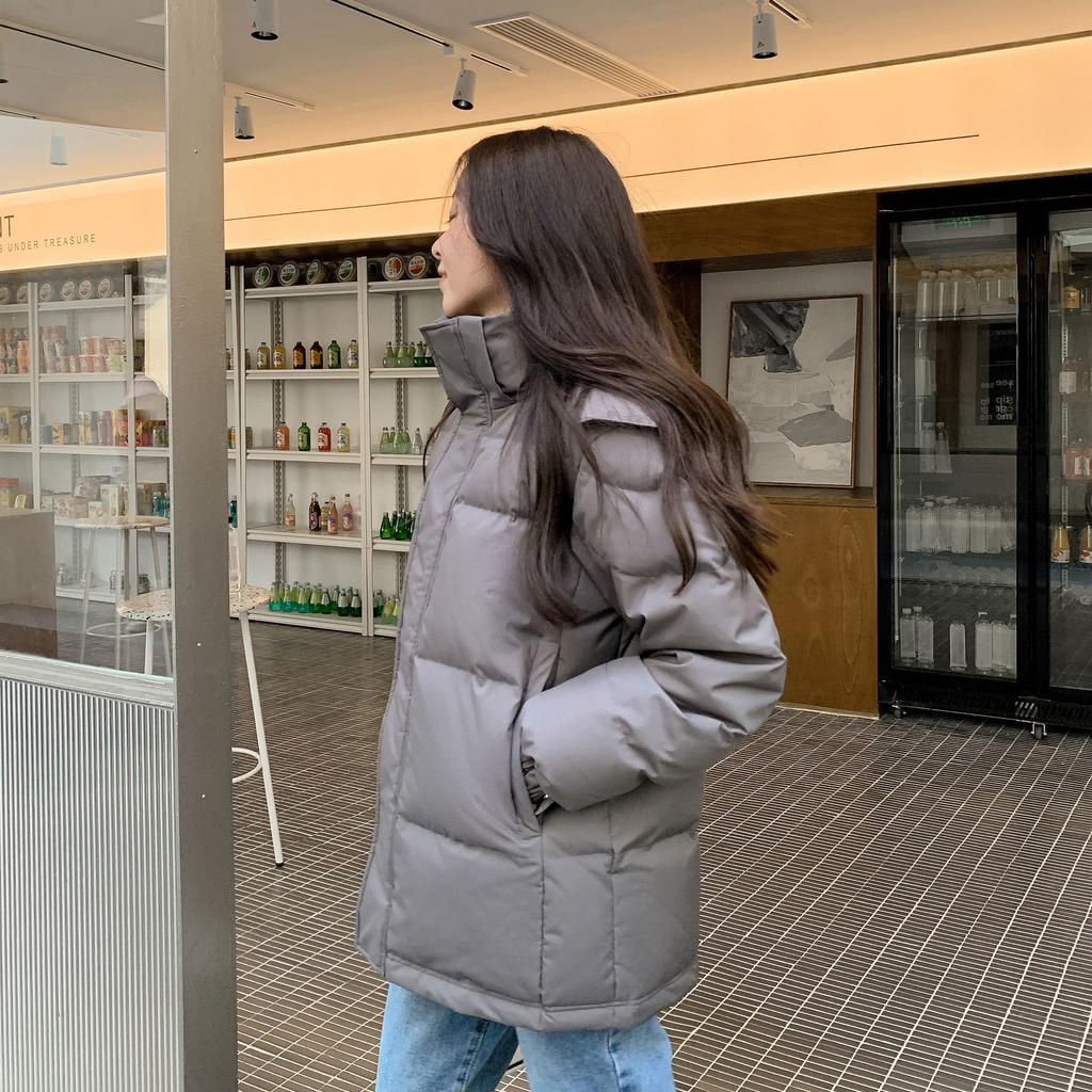 Daunenjacke mit Kapuze, Bonbonfarben, für den Winter, kurz, neue Mode, weiße Entendaunen, Übergröße