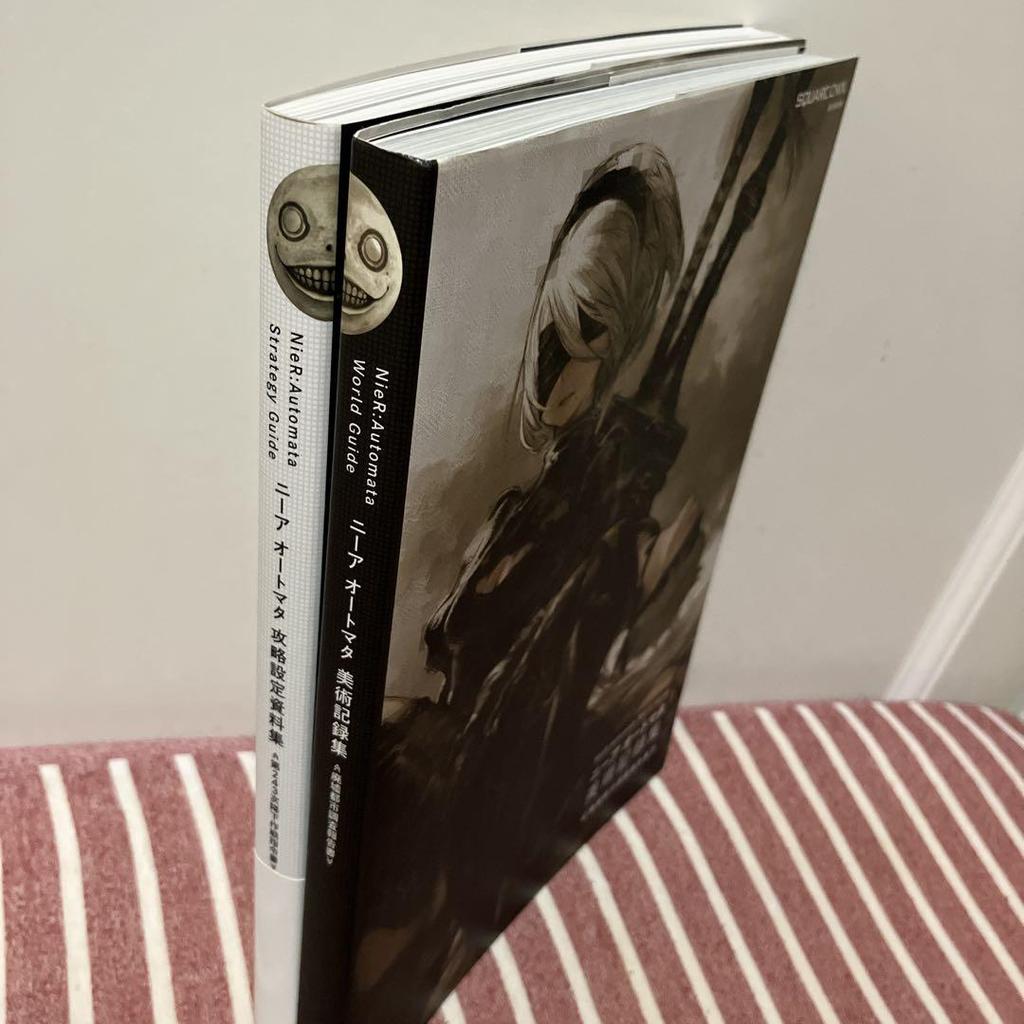 [USED] Anonymous Shipping NieR:Automata Art Record Collection & Strategy Guide