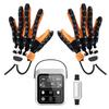 Smart Rehabilitation Robot Glove for Stroke And Hemiplegia 5-Finger Hand Therapy Trainer with LED Display Mirror Training Stroke Glove
