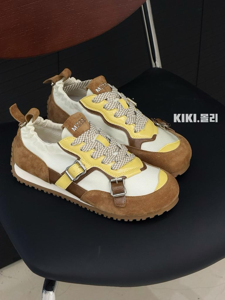 Zhao Zhaoyi and Dong Xuan retro women's new sports platform casual shoes