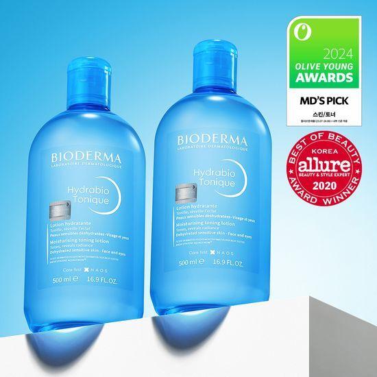 Bioderma Hydrabio Toner 500ml 2-pack Promotion