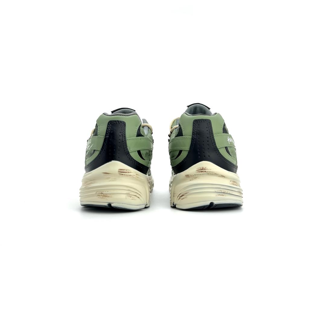 Nike Initiator Leder, Textil Abriebfest Atmungsaktiv Niedrig geschnitten Langstrecken-Laufschuhe Unisex Grün IO7609-101(Team1716-)