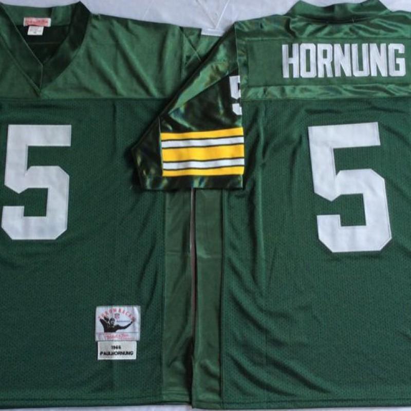 Green Bay Packers NFL Throwback Jersey Men Women Cotton Blend Retro Football Uniform Fans Sports Wear