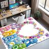 Care Bears Pattern Rug, Indoor/Outdoor Mat, for Picnic, Gameroom, Bedroom, Office, Living Room, Home Decor Carpet, Birthday Gift