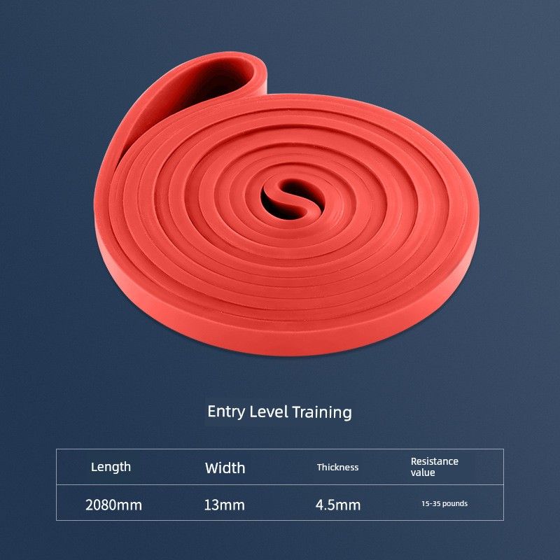 

Эластичная лента эспандер фитнес эластичная веревка мужчины и женщины эластичная лента для упражнений бедра ноги подтягивания вспомогательная лента лента для йоги Red 15-35 pounds [entry model]]