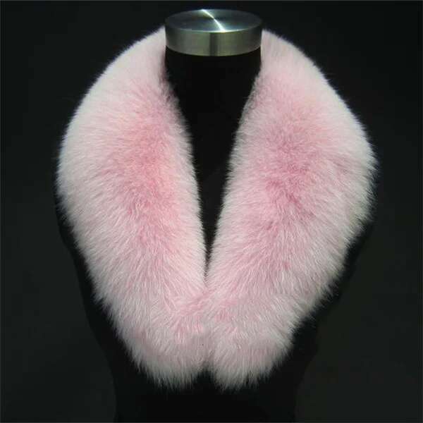 Natural Raccoon Fur Collar Scarf Genuine Fur Scarves Shawl Neck Warmer Fur Square Collar Women Long Scarf Winter Fox Fur Collar