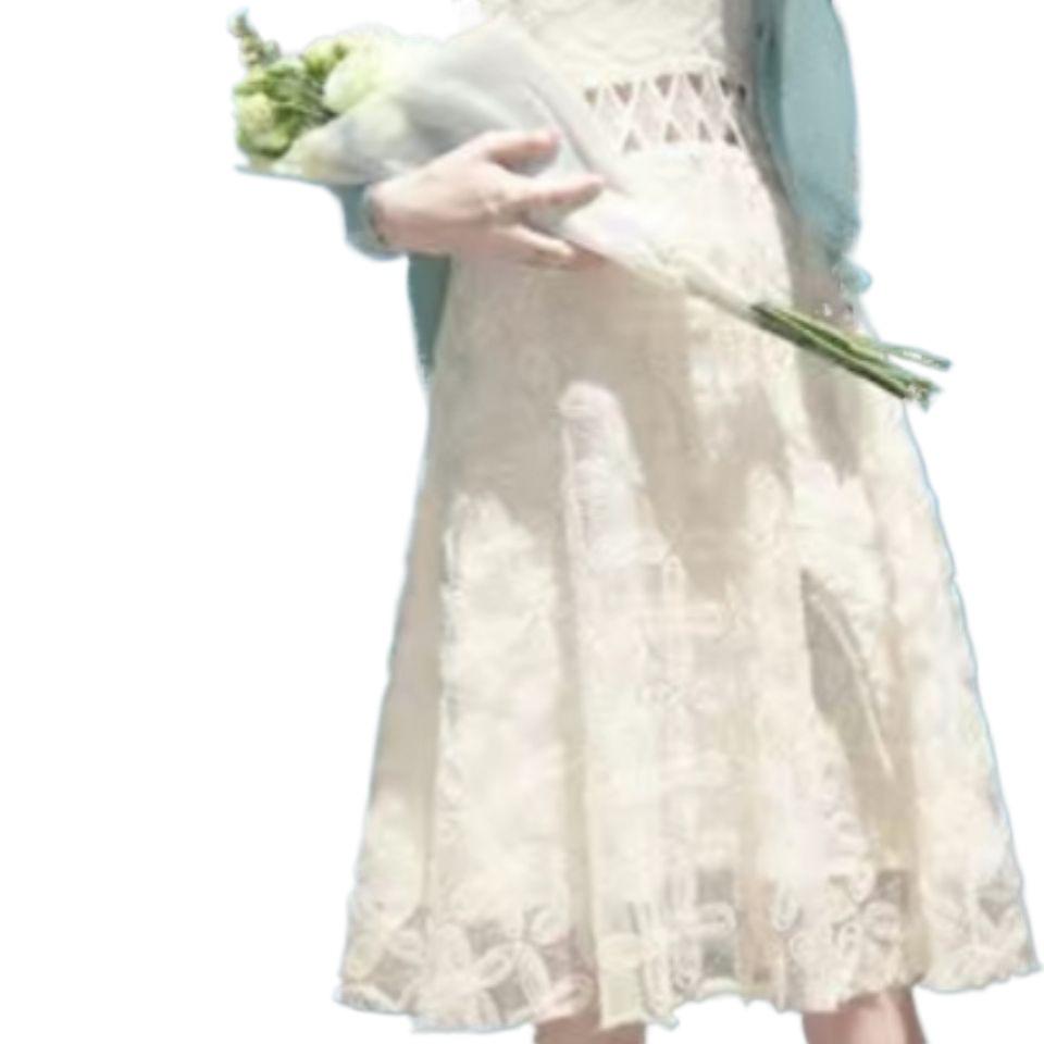 2026 Petite French Waist-Cinched Slimming Camisole Dress - Women's Summer Sweet Dress