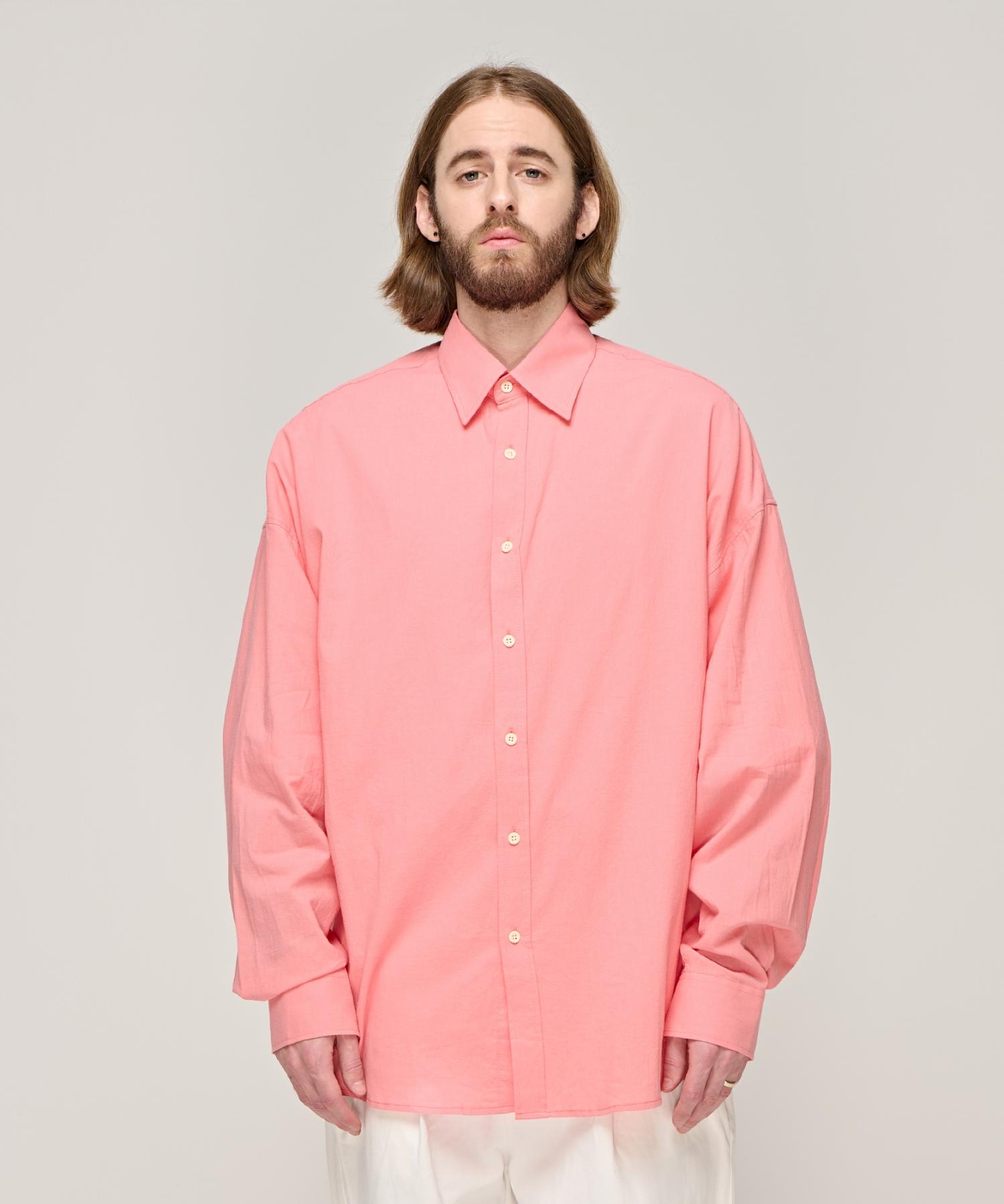 Cargo Bros Cb Pastel Poplin Overshirt (Pink) Free
