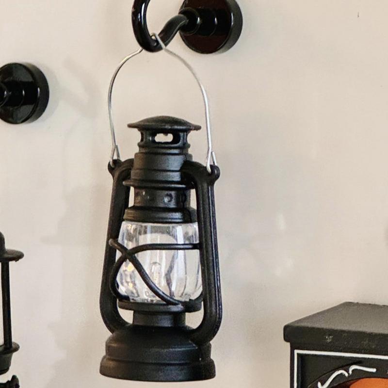 

Cute Fridge Magnets 3D Lantern Fridge Stickers Vintage Miniature Landscape Decorative Sticker Ornaments for Refrigerators United States