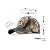 Deer Hunting Camouflage Hats Adjustable Fishing Baseball Cap Embroidered Man Women Trucker Dad Hat Outdoor Activies Adjustable