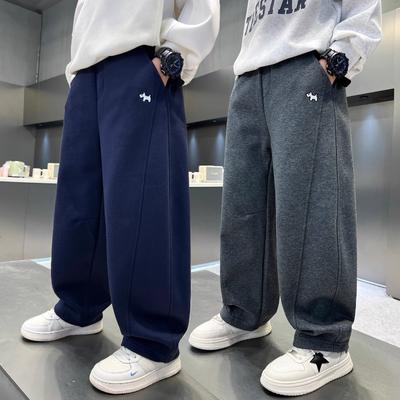 Boys Casual Sports Sweatpants Big Kids Fashion Lightweight Long Pants