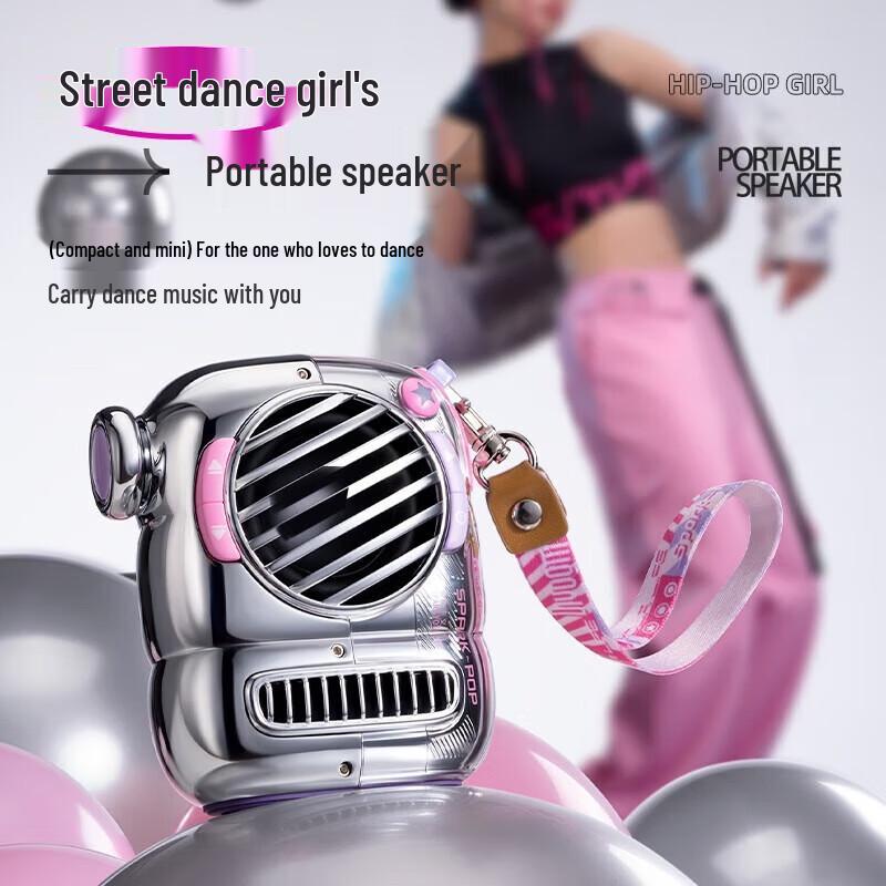 Divoom Spark-Pop Portable Mini Bluetooth Speaker