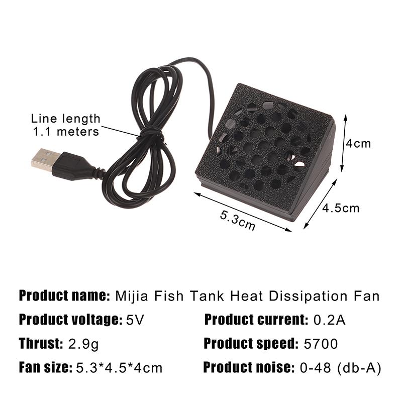 1 Satz Für Xiaomi Mijia Intelligentes Aquarium Kühlventilator Glas Beschlagen Entfeuchter Gebläse