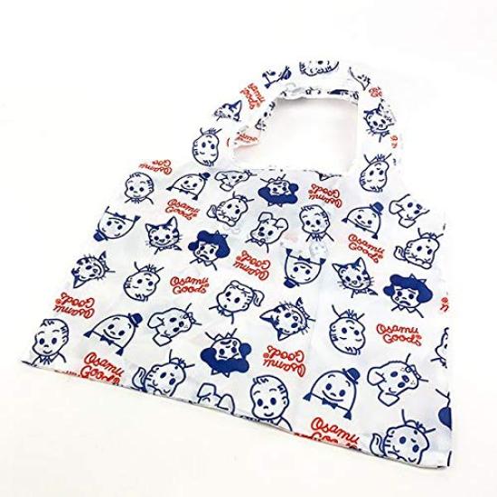Nakajima Corporation Osamu Goods Eco Bag with Face Pattern