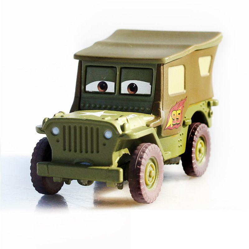 Cars Childrens Toy Car Alloy Car Mcqueen Mc Uncle Car King Sheriff Roadblock