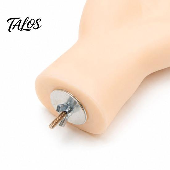 Realistic Hand Bird Perch Hand-Shaped Parrot Perch, Stand with Screw Fastener, Training for Birds Cage Budgie Cockatiels, Desensitization Interactive
