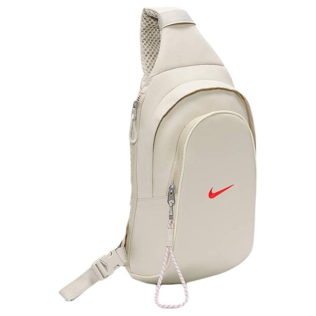 New Nike Essentials Fabric Sling Bag Unisex Beige DJ9796-072