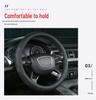 Non-slip Breathable Massage Car Steering Wheel Cover for All Seasons