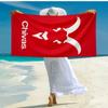 Tapis de plage USA FC Mode: Idéal pour les aventures estivales Doux, absorbant et à séchage rapide, convient pour la natation et le bain