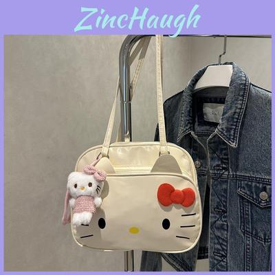 Hello Kitty Pu Shoulder Bag With Printed Design For Casual Street Style