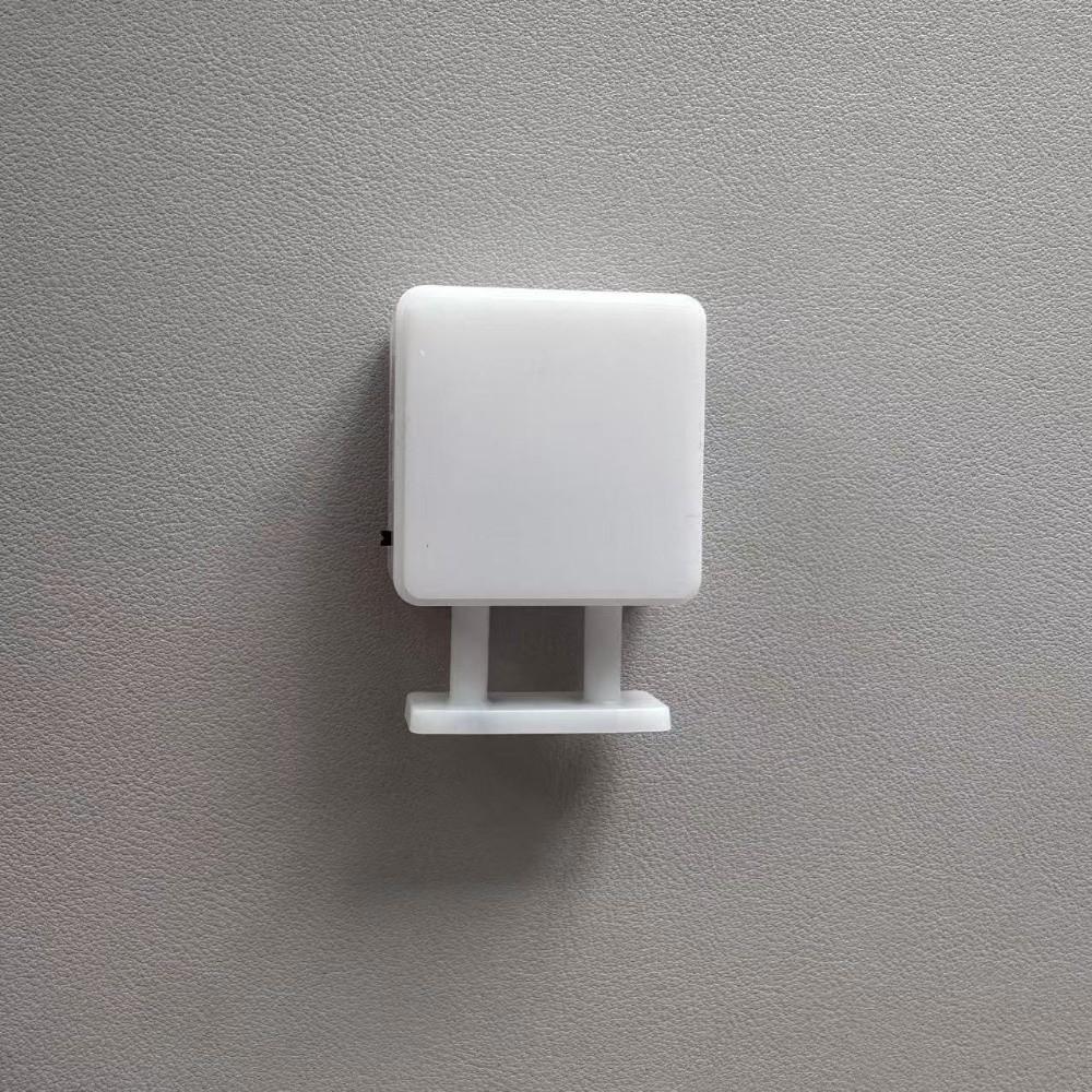 Round Square LED Refrigerator Magnet Light Sign Miniature DIY Glowing Fridge Magnet Restaurant