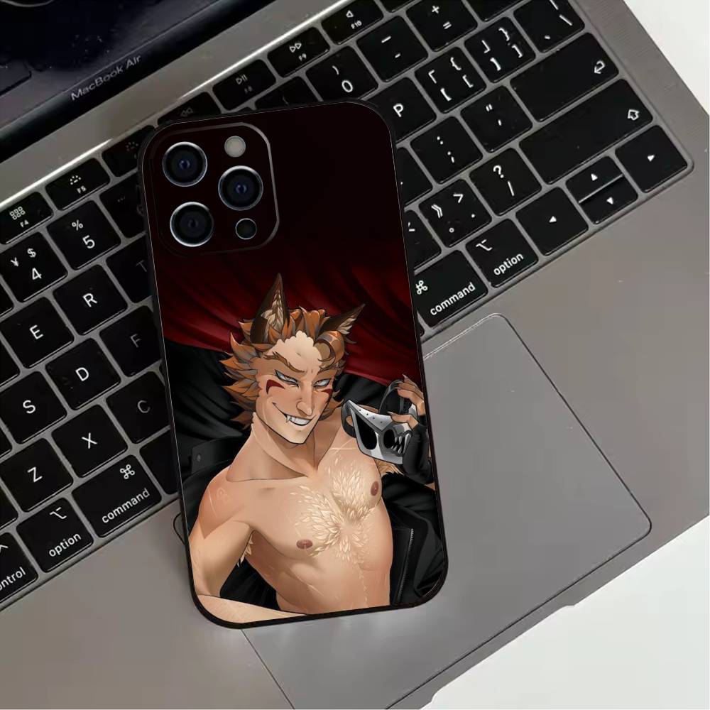 B-Boyfriend to Death BTD game Phone Case For iPhone 17,16,15,14,13,12,11 Plus,Pro Max,XS,Soft Silicone Black Cover