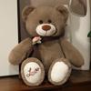 60cm Kawaii Scarf Teddy Bear Plush Toy Doll Soft Stuffed Animal Bear Toys Charming Birthday Gift for Girls Boys Kids Children
