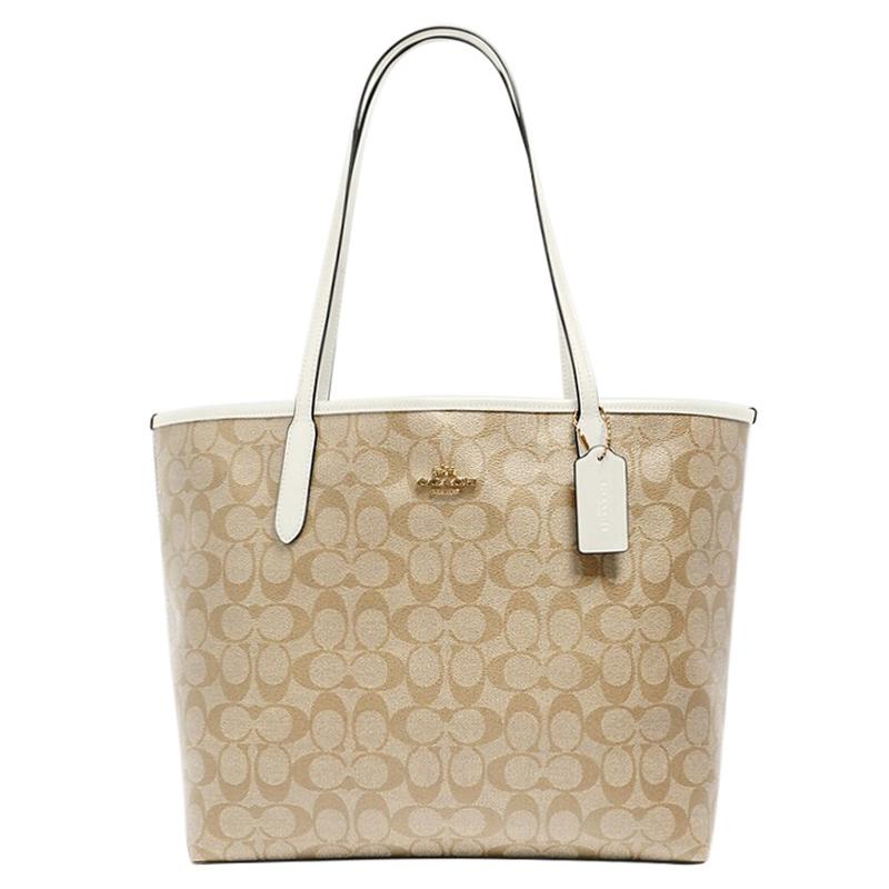 Coach City 33 Monogram mākslīgās ādas