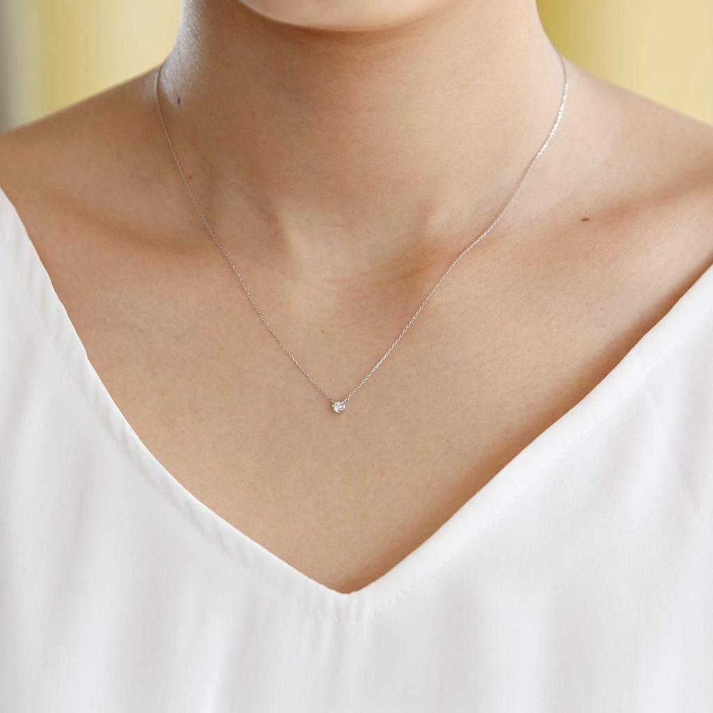 Platinum Necklace Canal4℃ 15114-312-5009-00-00