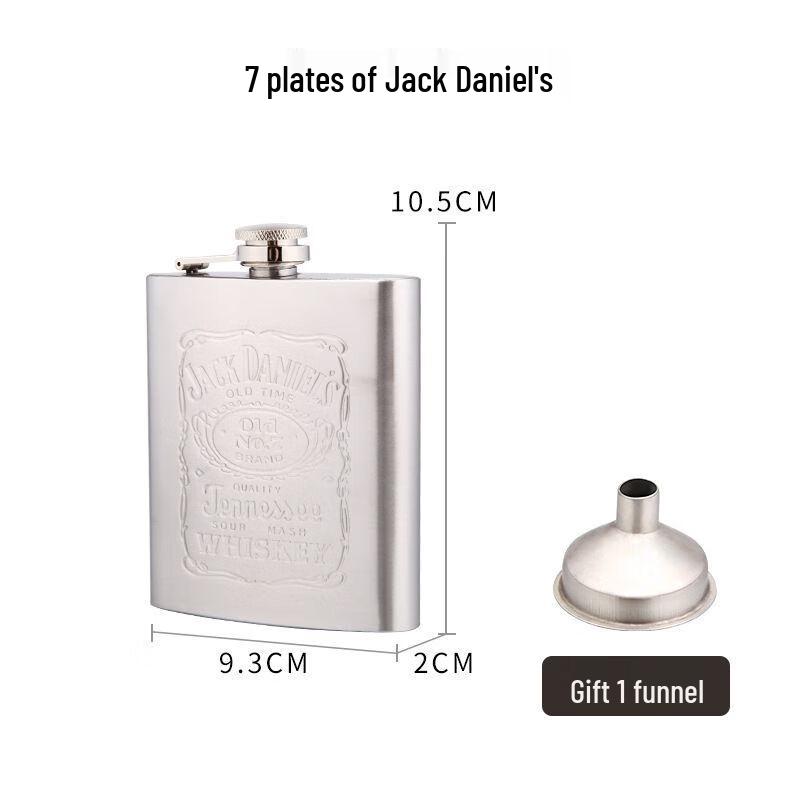 Портативная фляжка из нержавеющей стали