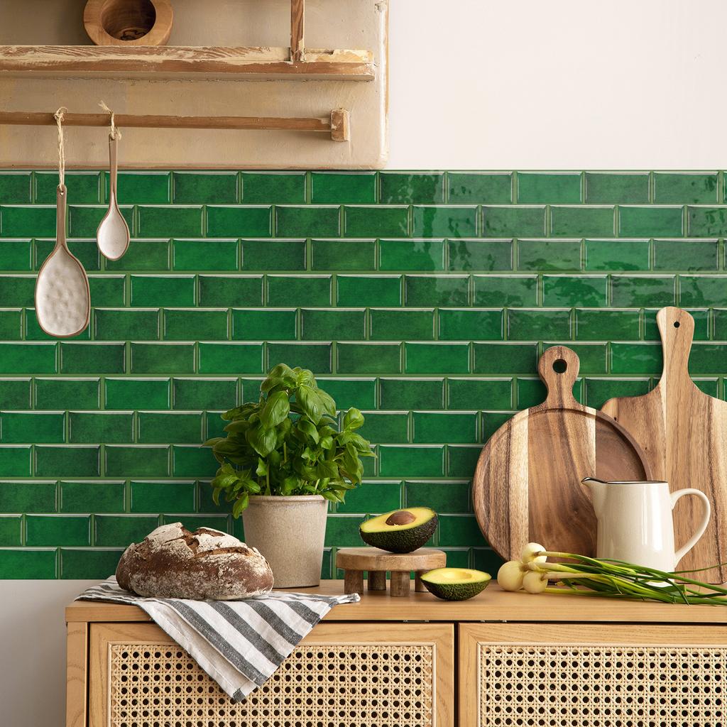 25Stlye Marble Simulated Brick Pattern Wall Sticker Self-adhesive Waterproof Room Decoration Sticker Wall Decoration