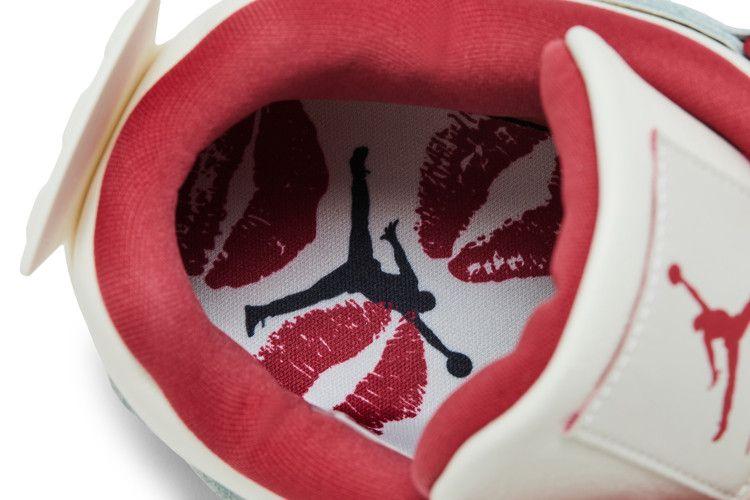 Jordan 4 Retro Valentinstag Sierra Rot (Damen)