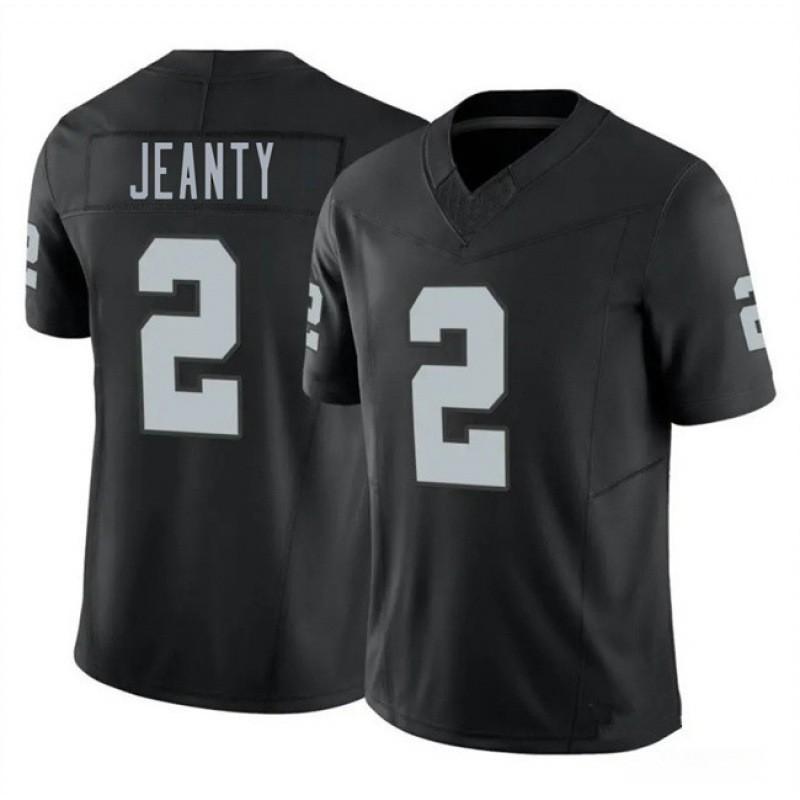 Raiders Embroidered Football Jersey 4 CARR 34 JACKSON 98 Mens Sports Game Training Shirt