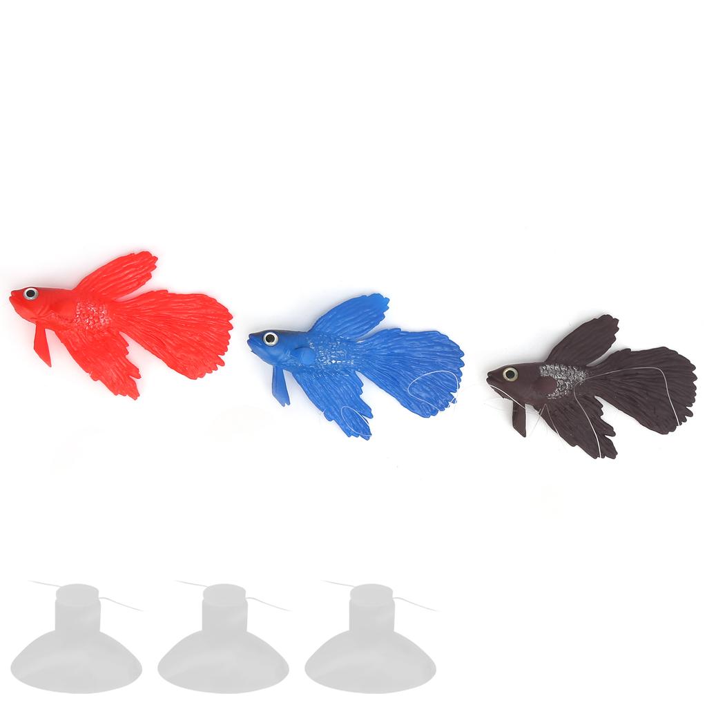 Lifelike Fish Environmentally Friendly Silicone Colorful Fish for Aquarium   Decoration