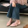 Beautiful Bow, Shallow Mouth Single Shoes, Women's Skirt, Commuter Work Shoes, Inner Height Increase, Ladyshoes