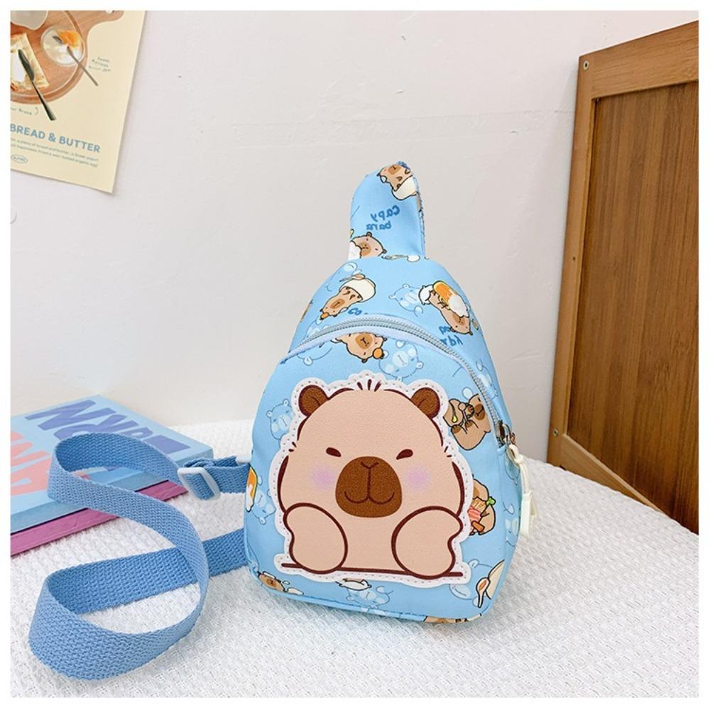 Large Capacity Kids Chest Bag Cute Cartoon Children's Waist Packs Creative Crossbody Bag