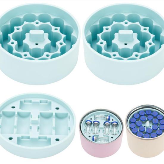 Wkład do fiolek do słoików na żywność Hydrapeak Możliwość układania w stos Uchwyt na fiolki 3 ml Zestaw do przechowywania peptydów Maksymalna pojemność 28 fiolek Wkład do Hydrapeak 32oz 25oz 18oz