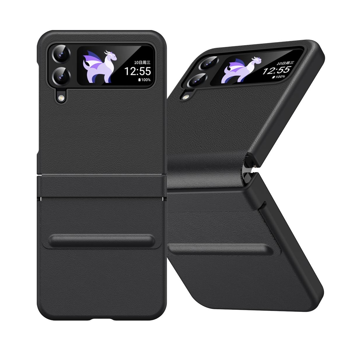 

Для Samsung Galaxy Z Flip3 5G/Z Flip4 5G Чохол для телефону Тонкий Слім Захисна кришка для шарніра Black