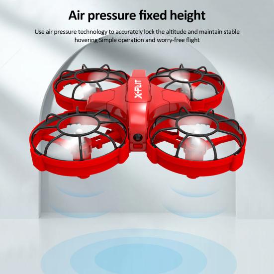 Remote Control Airplane Mini Drone One Key Take Off-Landing 3 in 1 Toy Altitude Hold Headless Mode 360 Degree Flips Car Mode Boys Girls Toy