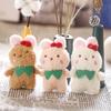 Cartoon Cute Small Bear Plush Toy With Pp Cotton Filling For Backpack Accessories