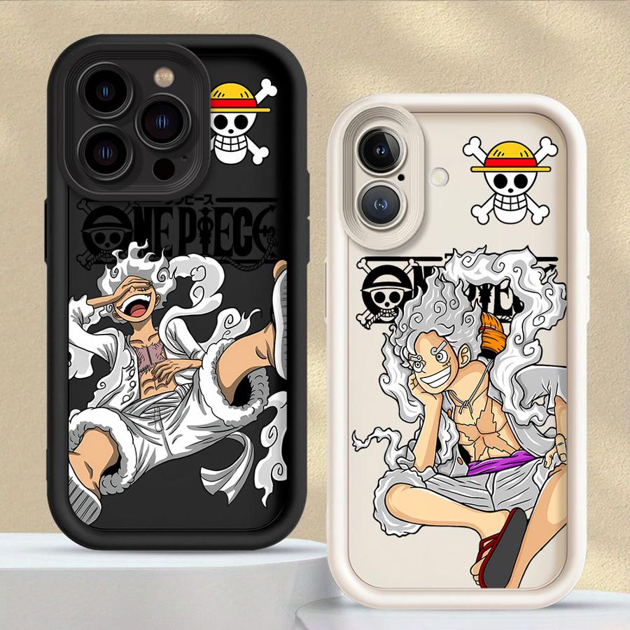 Custodia per Telefono Cool di One Piece Luffy per iPhone 17 Pro Max 14 16 12 Pro Air 13 15 Plus 11