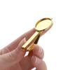 5Pcs Copper Tie Clip Tray Bezel Bases 12/16/20mm Fit Round Cabochons Cameo Base for DIY Men Jewelry Making Accessories Findings